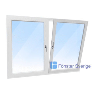 Dubbla PVC fönster