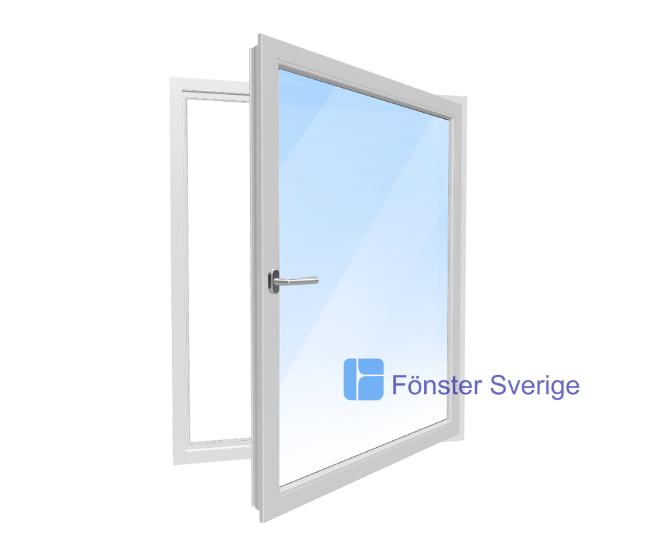 Enkelt PVC fönster