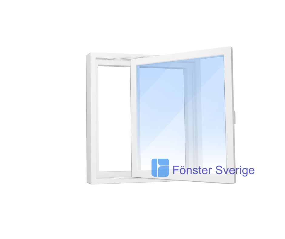 Side Swing 90° PVC fönster